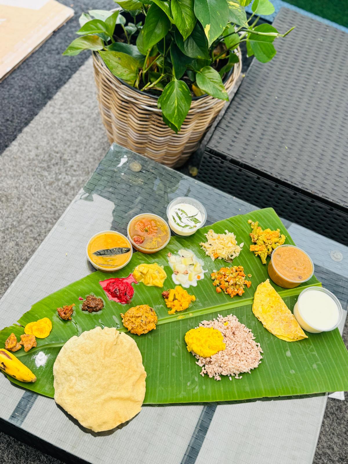 Onam Sadya Veg Meal (Sat - 29th)